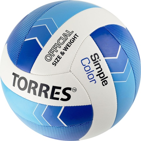 Купить Мяч волейбольный Torres Simple Color любительский р.5 в Королёве 
